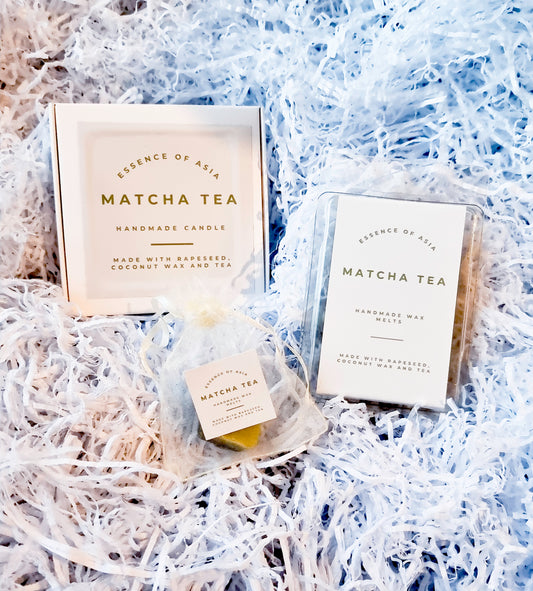 Matcha Tea Light & Wax Melt Bundle